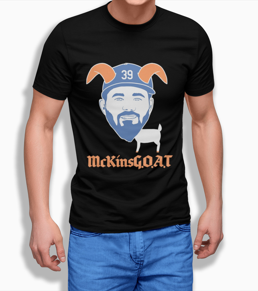 Zach McKinstry McKinsGOAT 39 Detroit Tigers T-Shirt