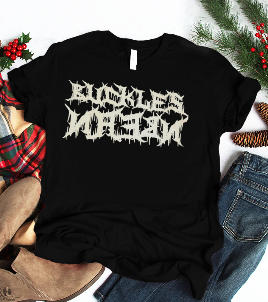 Buckles N Bean Metal Distressed T-Shirt
