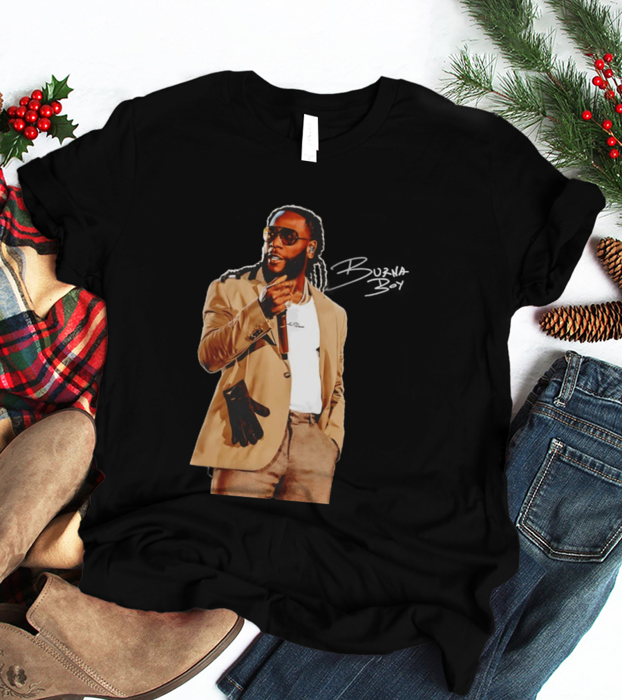 Burna Boy Rooted African Heritage Fashion T-Shirt