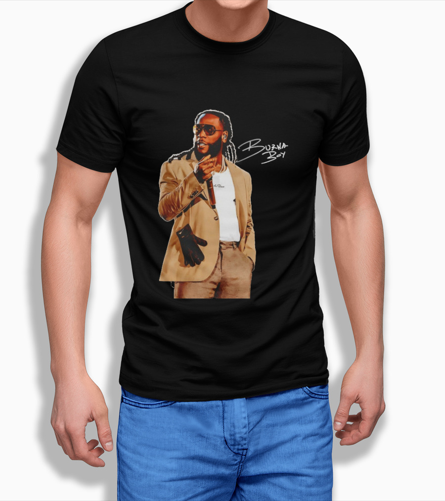 Burna Boy Rooted African Heritage Fashion T-Shirt