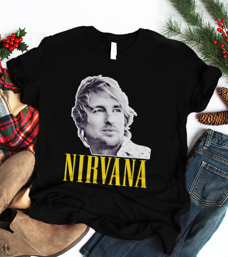 Nirvana Owen Wilson Mashup T-Shirt