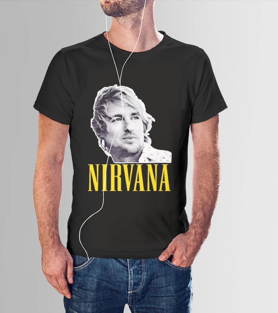 Nirvana Owen Wilson Mashup T-Shirt