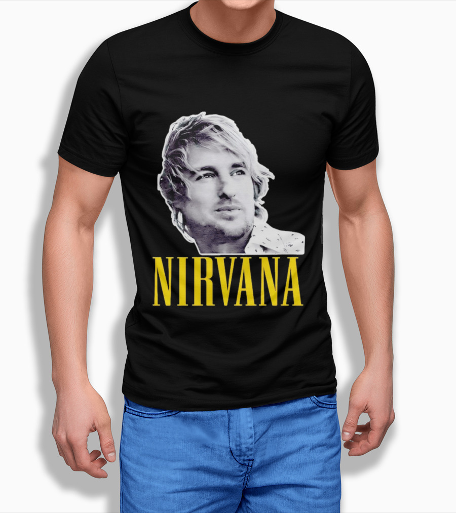 Nirvana Owen Wilson Mashup T-Shirt
