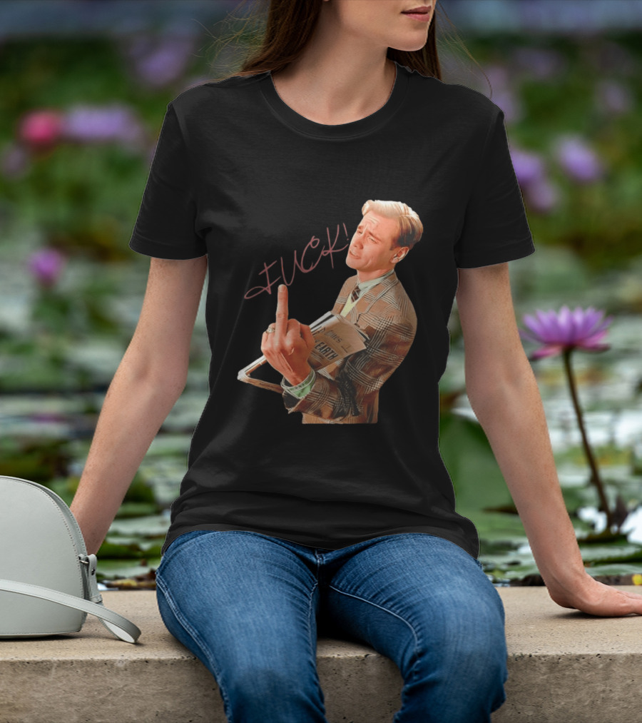 Jim Carrey Truman Show Middle Finger Meme Fuck Scene T-Shirt