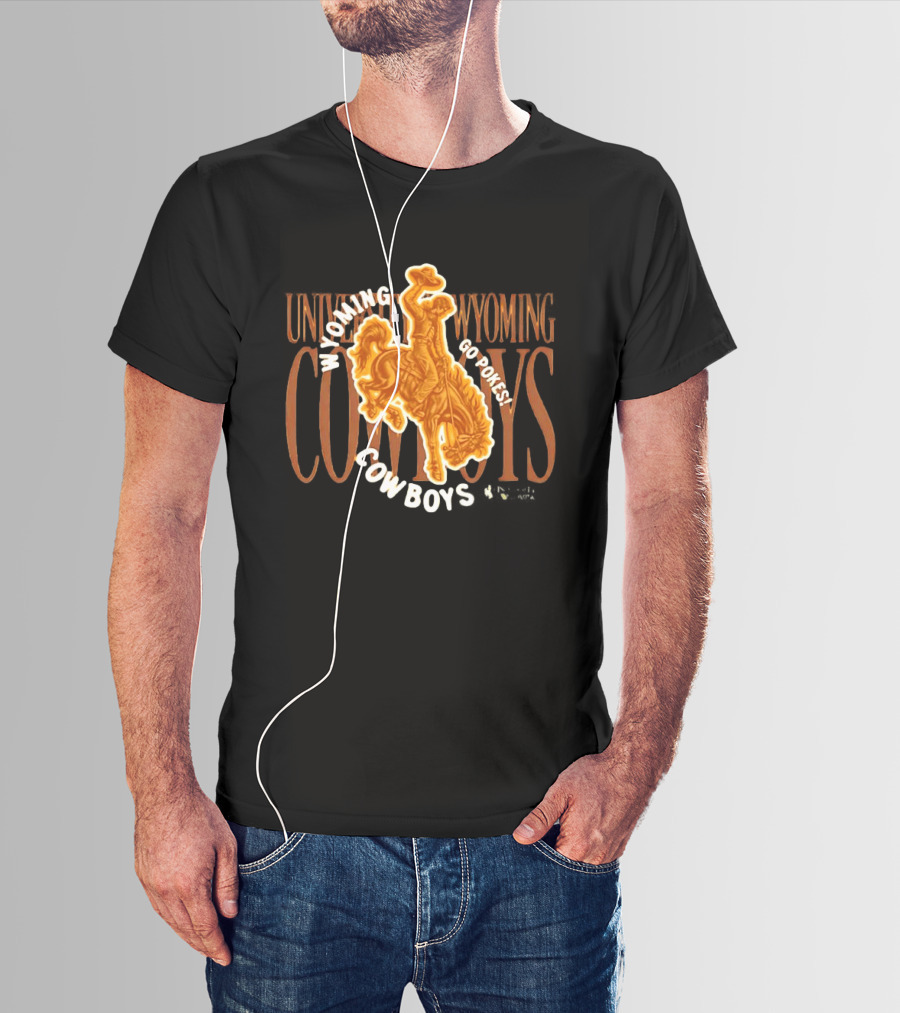University Of Wyoming Cowboys Go Pokes Rodeo Spirit T-Shirt