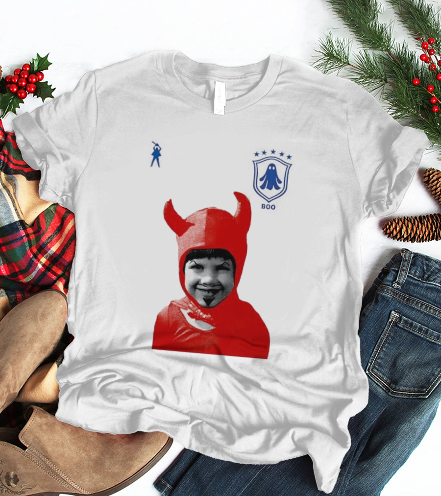 Seleção Diabo Problem Child Red Devil Costume T-Shirt