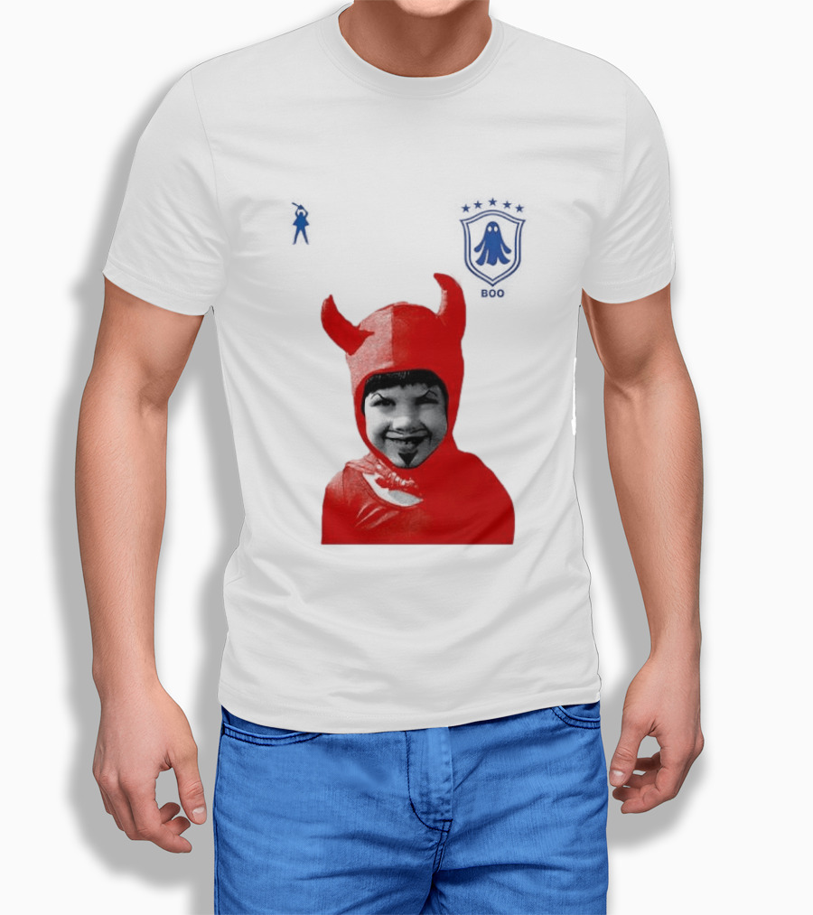 Seleção Diabo Problem Child Red Devil Costume T-Shirt