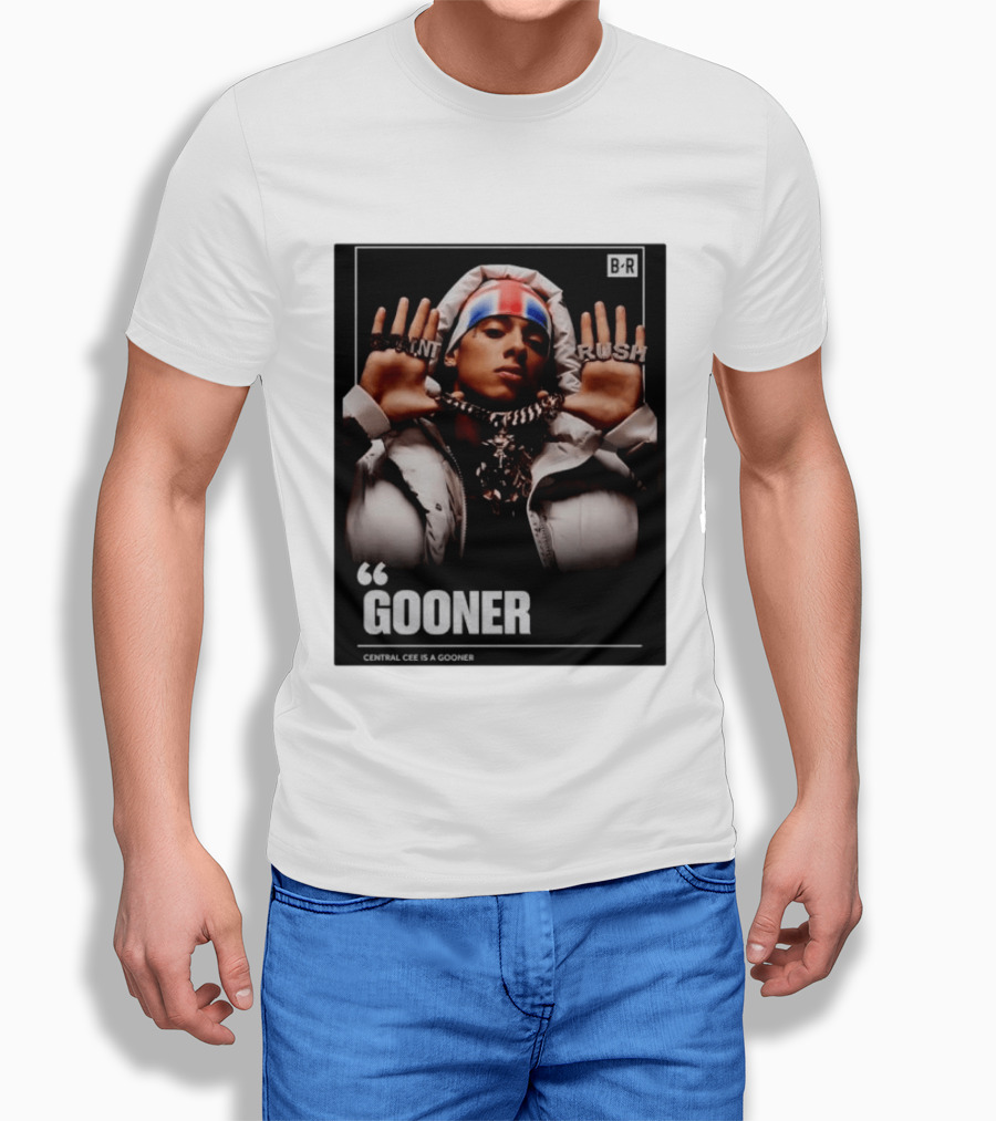 Central Cee Gooner Can't Rush Greatness T-Shirt