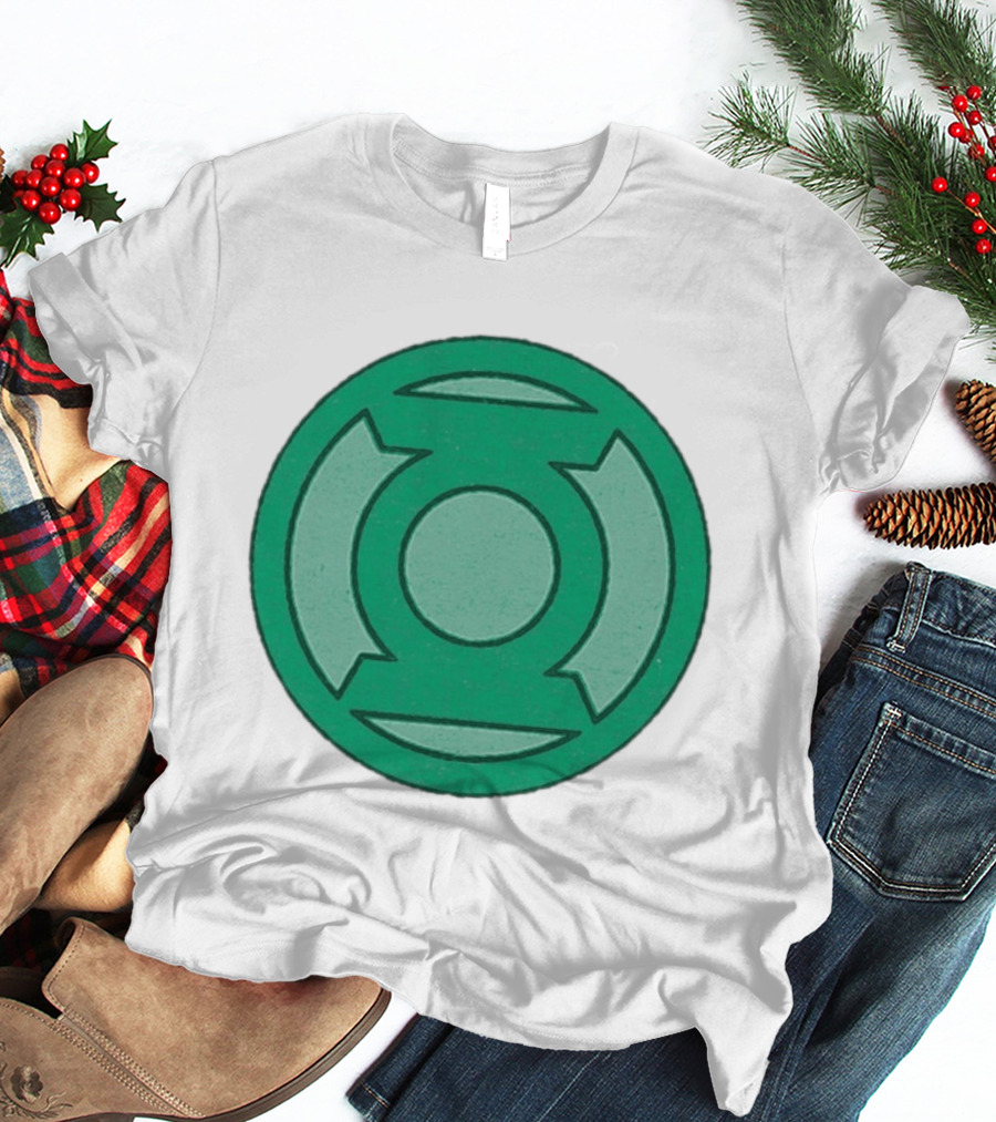 Green Lantern Corps Symbol Comics Hand Me Down T-Shirt