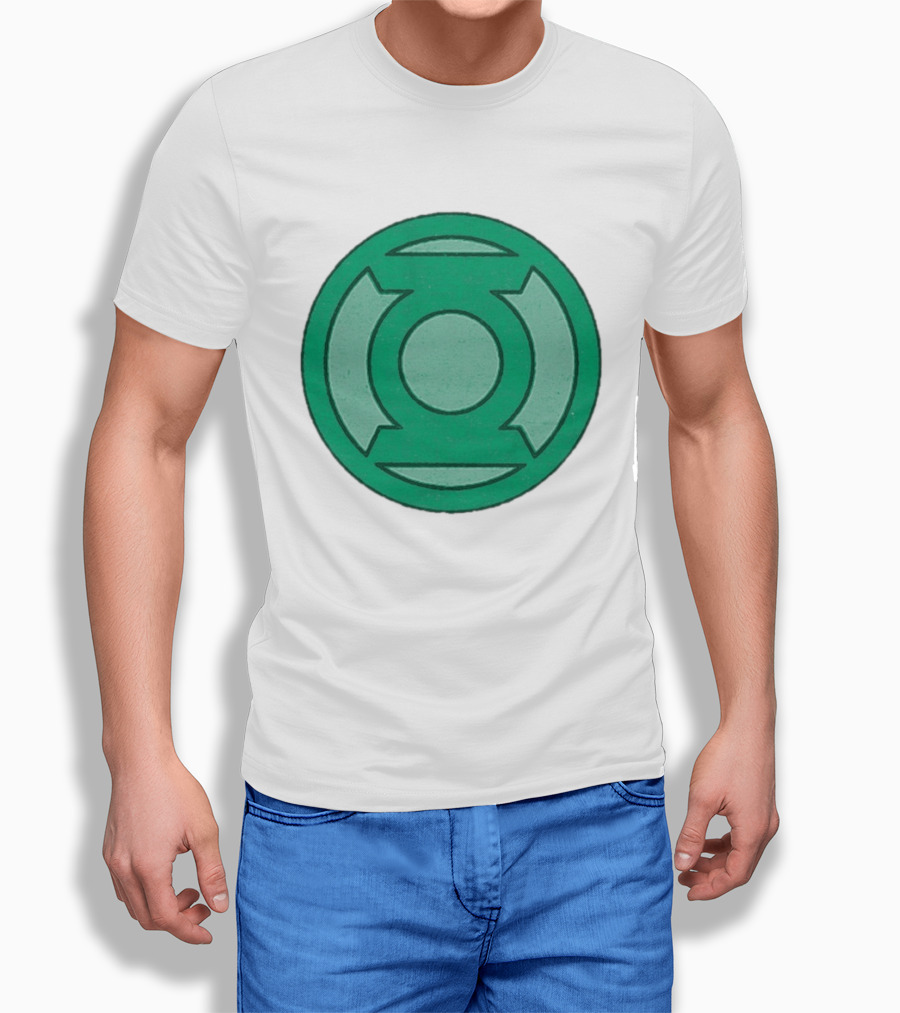 Green Lantern Corps Symbol Comics Hand Me Down T-Shirt