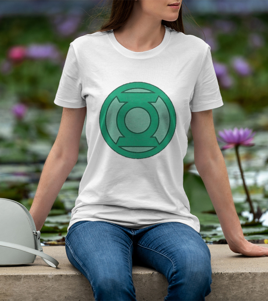 Green Lantern Corps Symbol Comics Hand Me Down T-Shirt