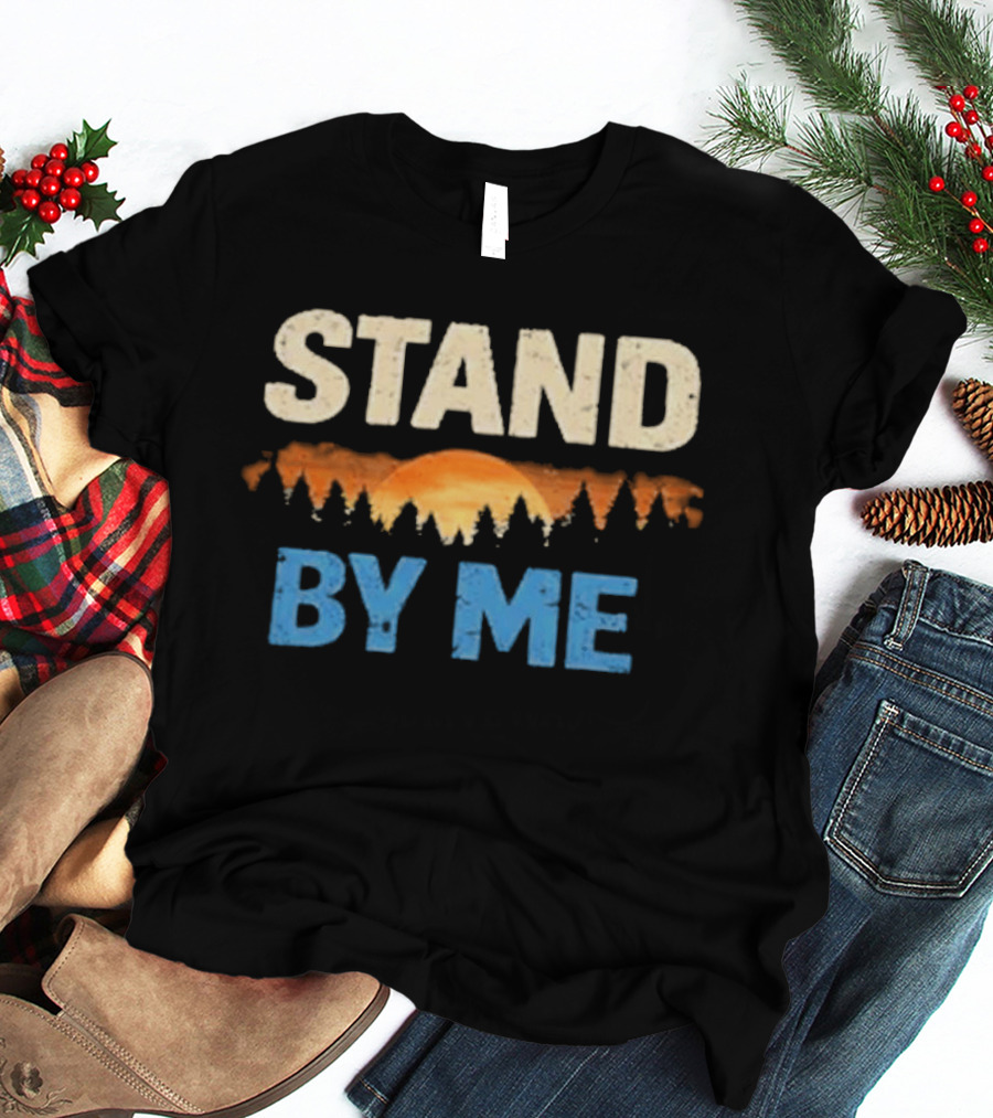Stand By Me Retro Sunset Landscape T-Shirt