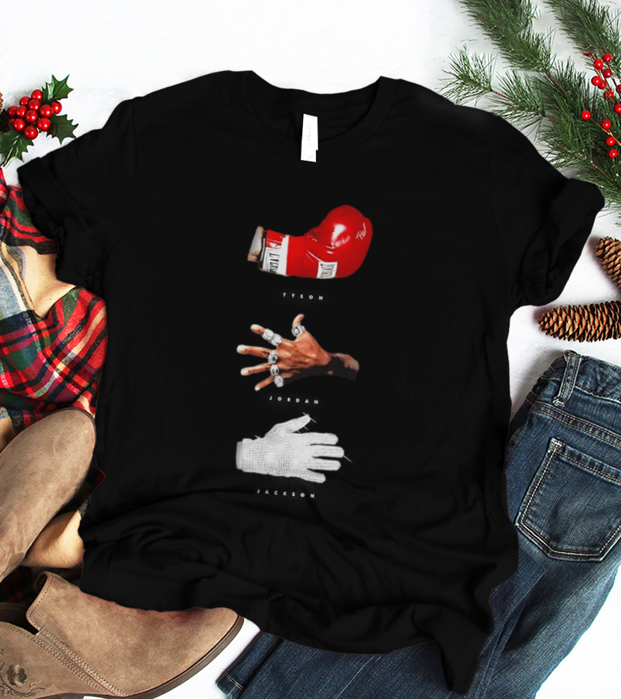 Michael Tyson Jordan Jackson Glove And Rings T-Shirt