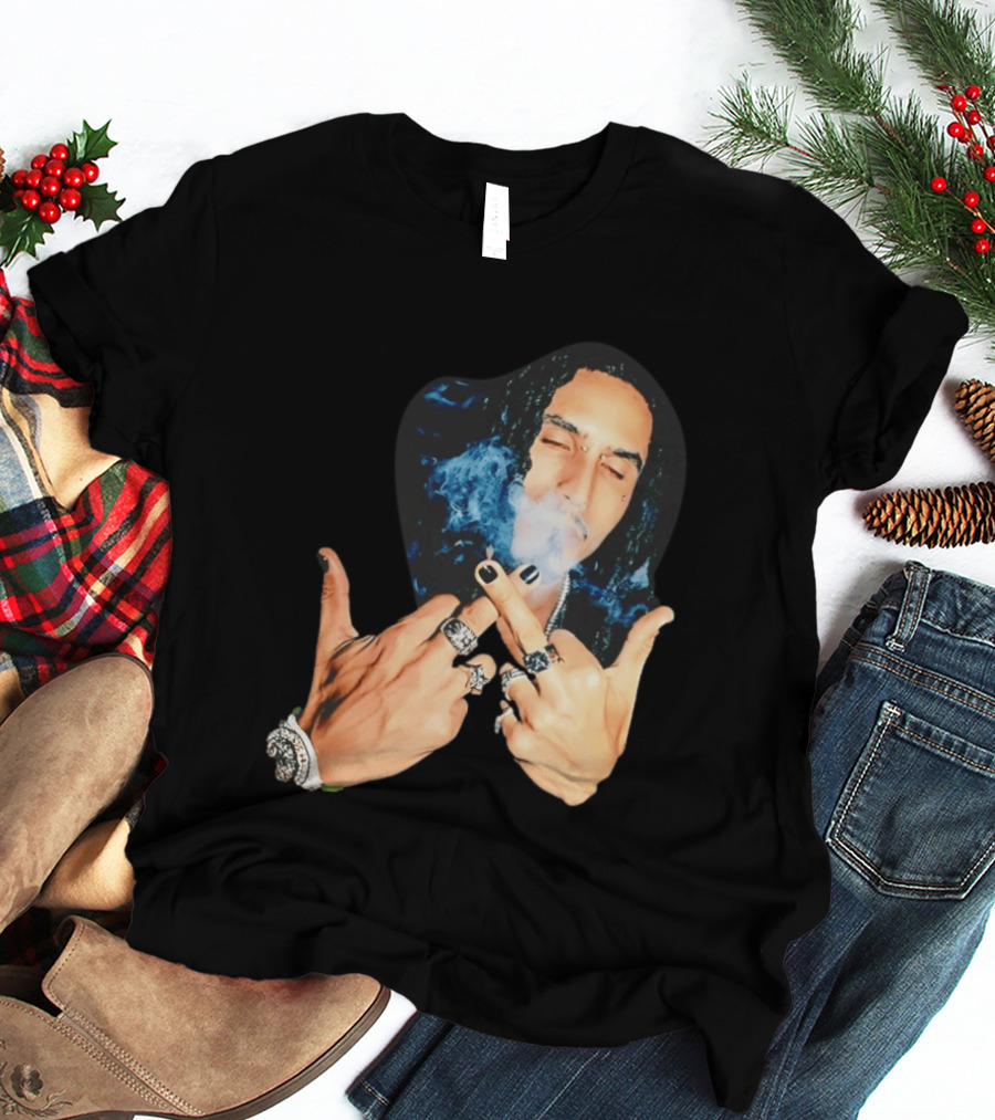 Brazil Matue Smoking Cigarette With Rings And Smoke T-Shirt
