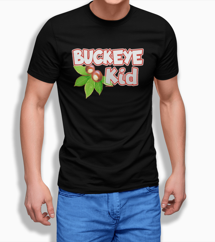 Buckeye Kid Ohio Tree Nut Leaf Home T-Shirt