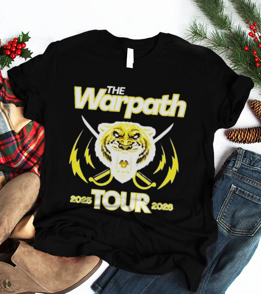 Buffalo Hockey The Warpath 2025 2026 Tour Lion T-Shirt