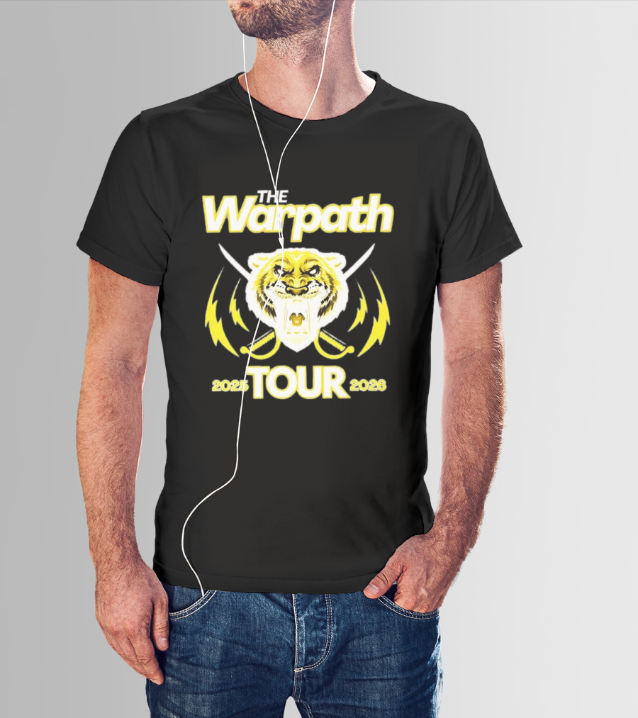 Buffalo Hockey The Warpath 2025 2026 Tour Lion T-Shirt
