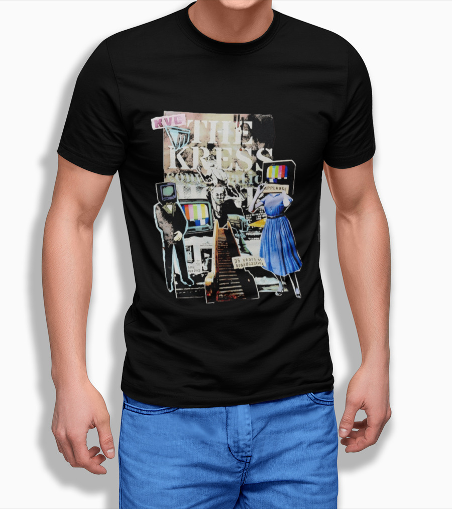 KVC The Kress 35 Years Of Broadcasting TV Applause T-Shirt