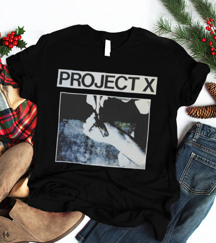 Project X Straight Edge Hardcore Revenge Image T-Shirt