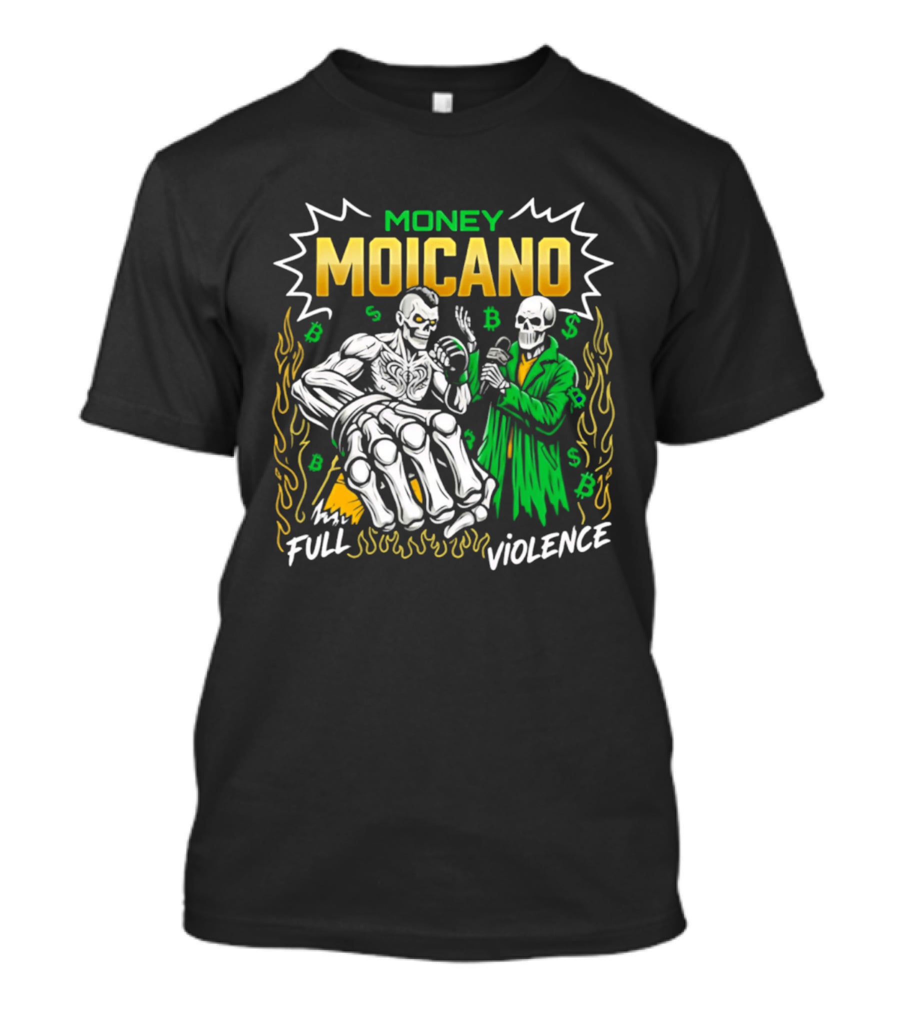 Money Moicano Full Violence T-Shirt