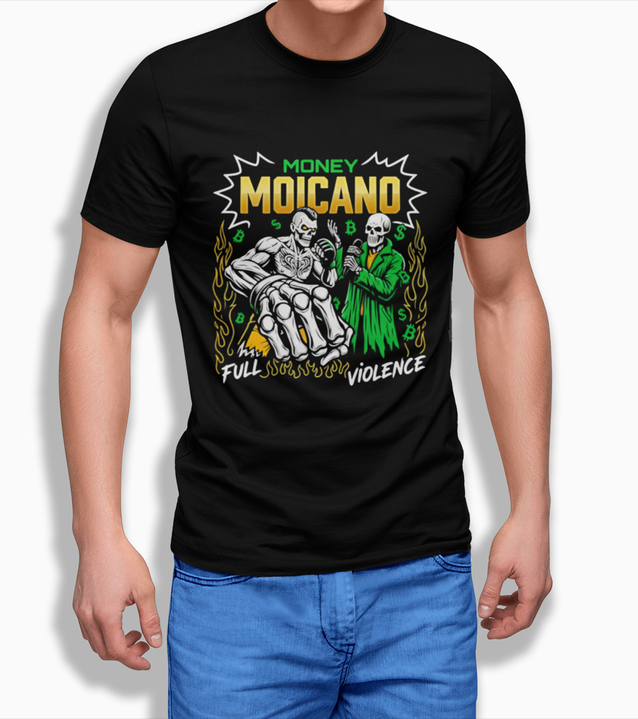 Money Moicano Full Violence T-Shirt