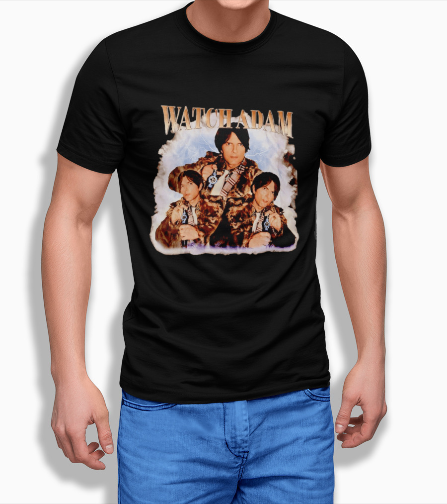 Adam Lightning Three Versions Luxurious Fur Coat Outfit T-Shirt