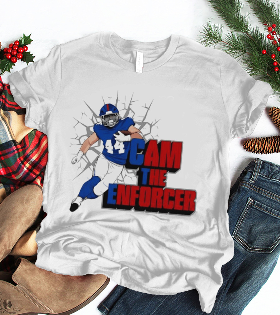 Cam The Enforcer New York Giants Football Player T-Shirt