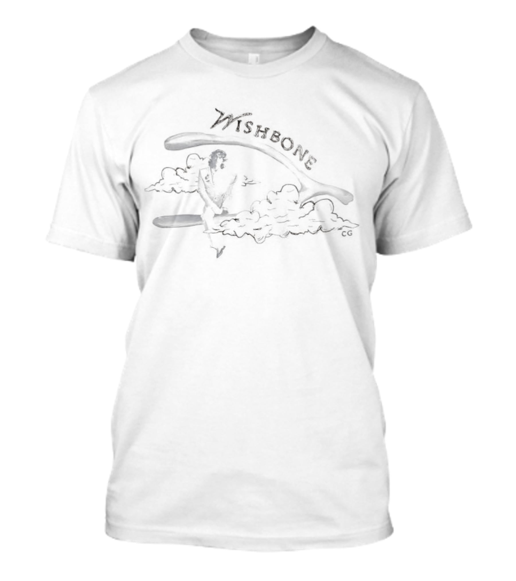 Conan Wishbone Walking Cloud Fantasy Scene T-Shirt