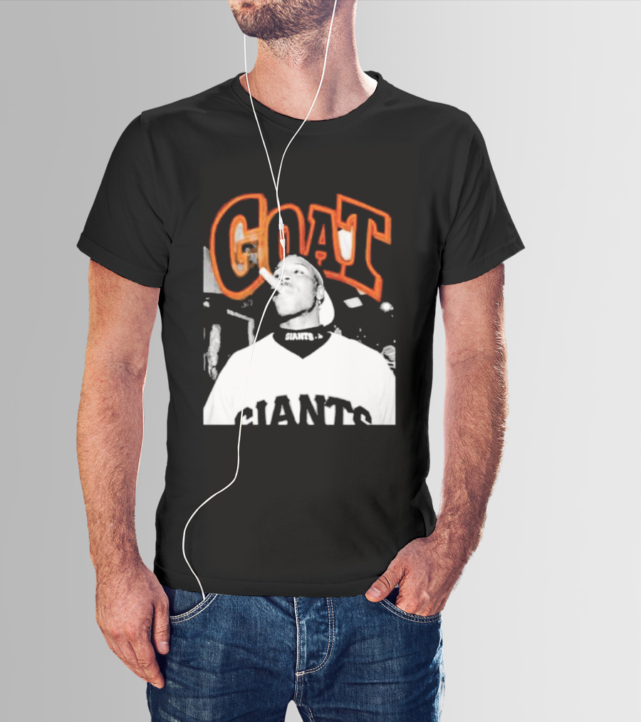 GOAT Barry Bonds San Francisco Giants T-Shirt