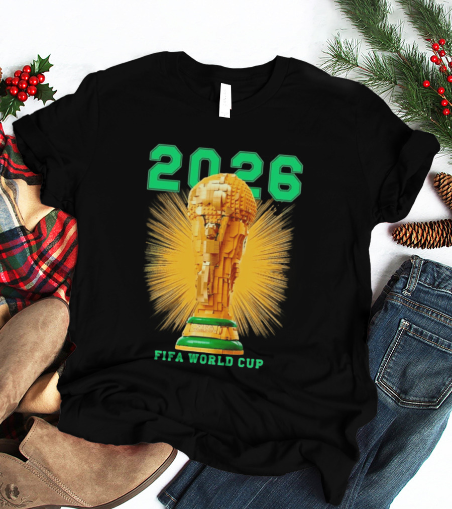 2026 FIFA World Cup Lego Trophy T-Shirt