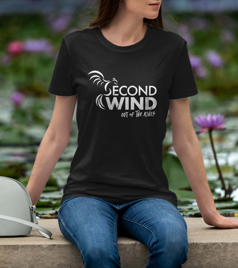 Second Wind Out Of The Ashes Phoenix Rooster T-Shirt