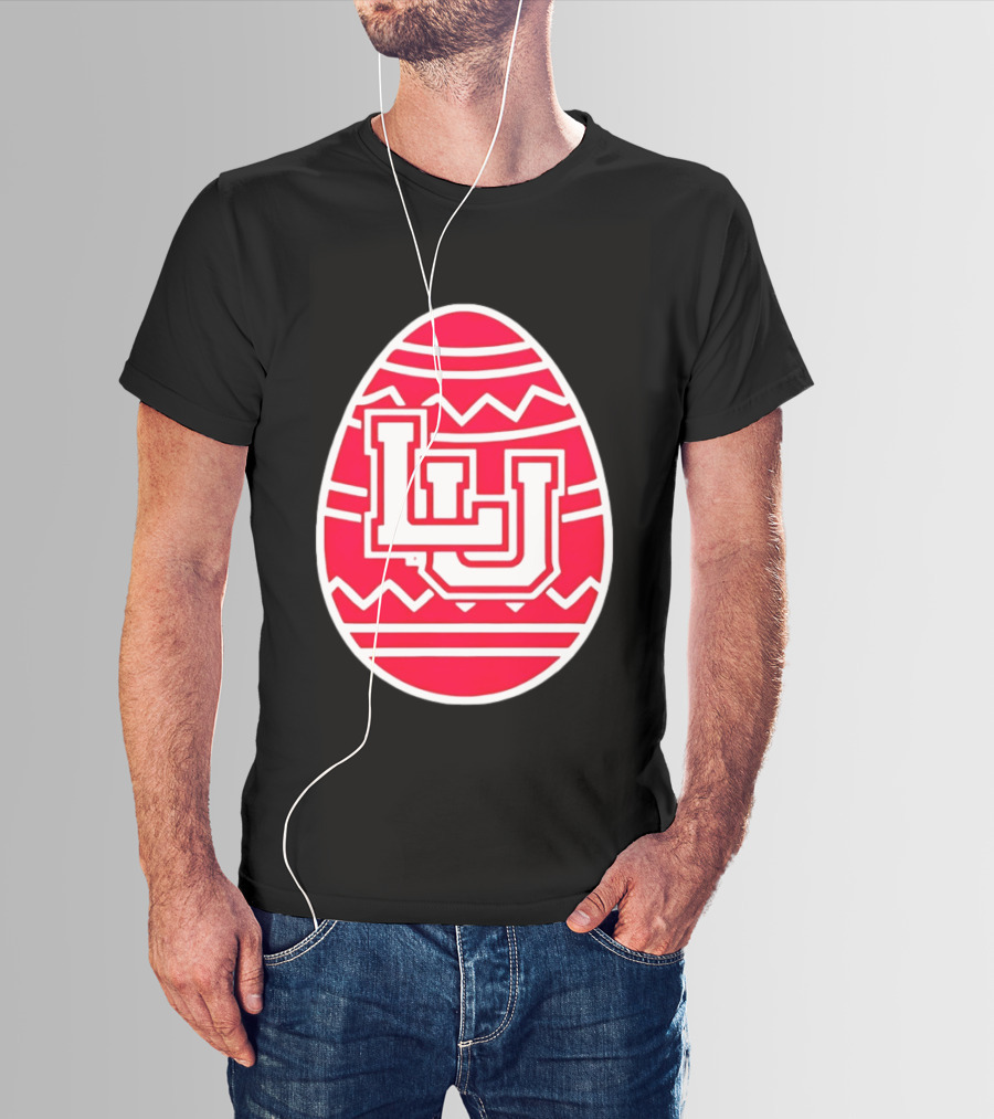 Liberty Union LU Easter Egg Red And White T-Shirt