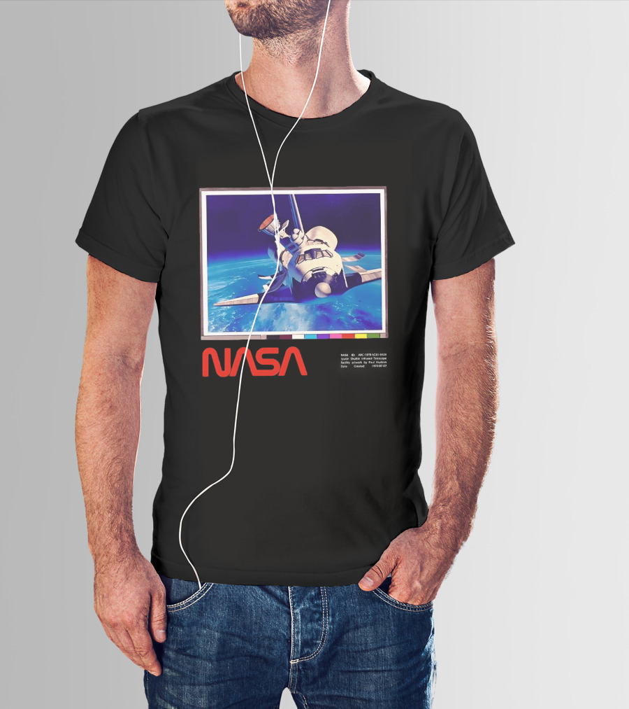 Space Shuttle In Orbit NASA T-Shirt