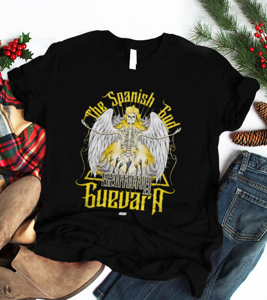 The Spanish God Sammy Guevara Wings And Crown Ascendant T-Shirt
