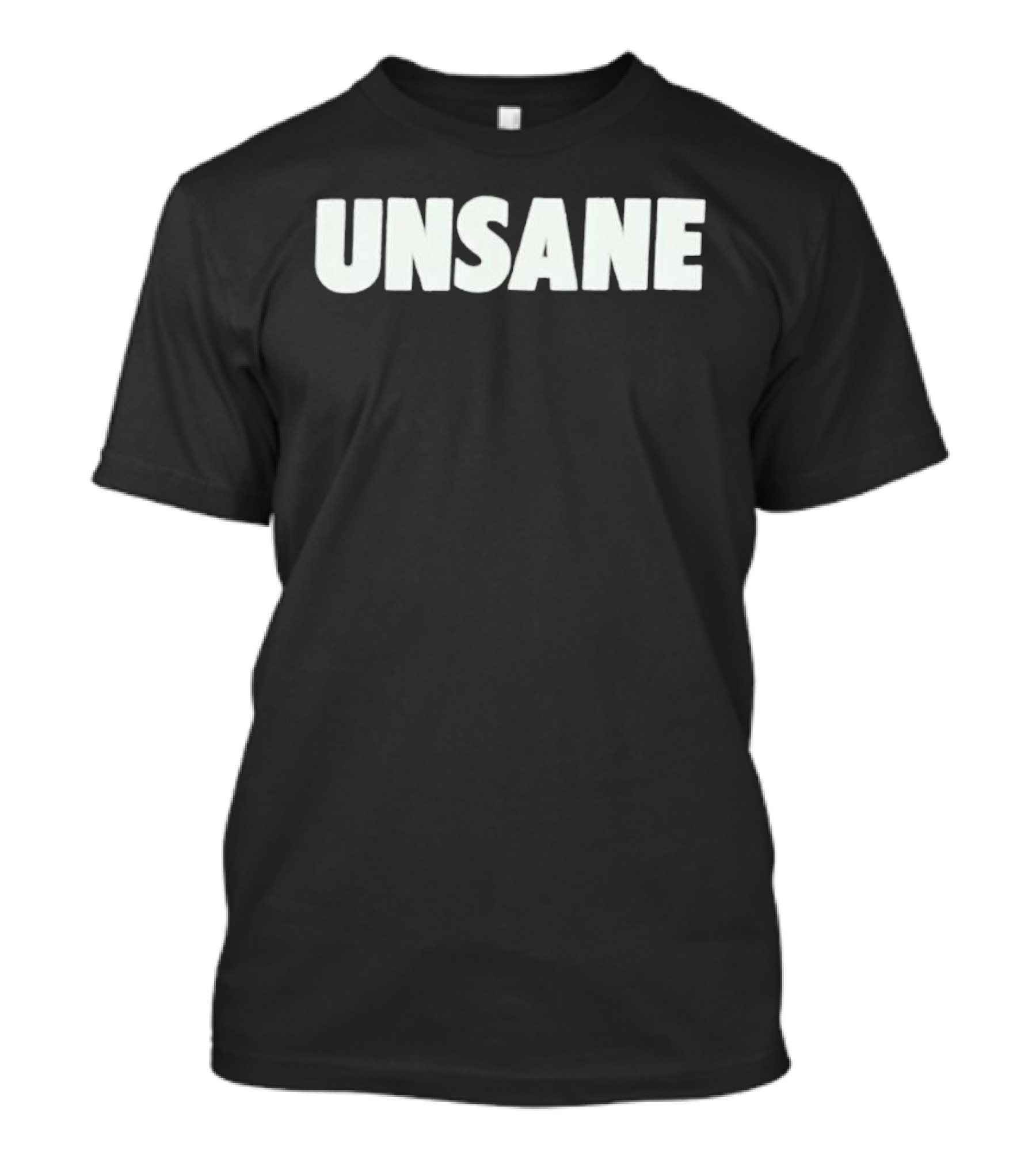 Travis Unsane Bold White T-Shirt