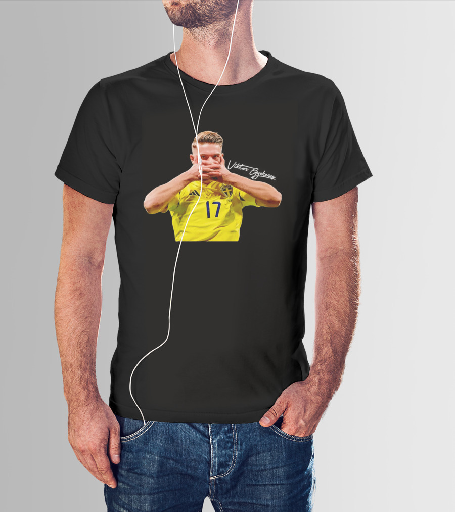 Viktor Gyokeres Sweden Soccer Jersey 17 T-Shirt
