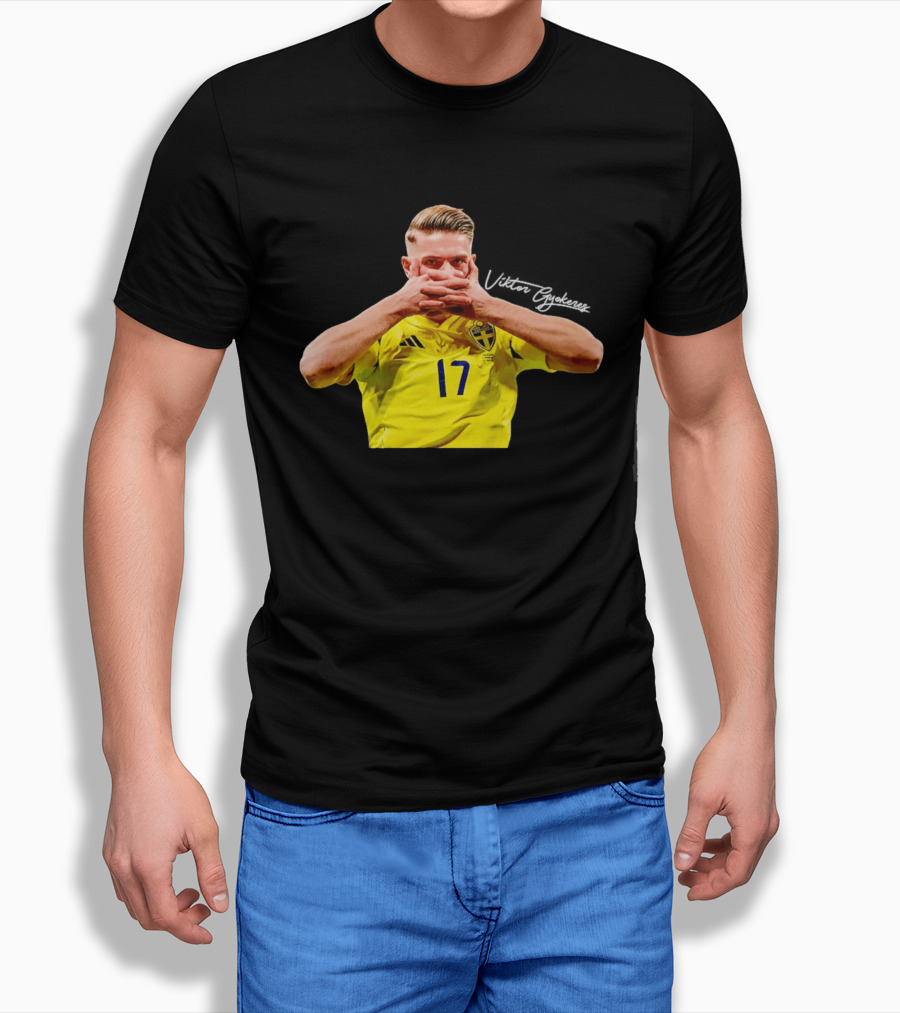 Viktor Gyokeres Sweden Soccer Jersey 17 T-Shirt