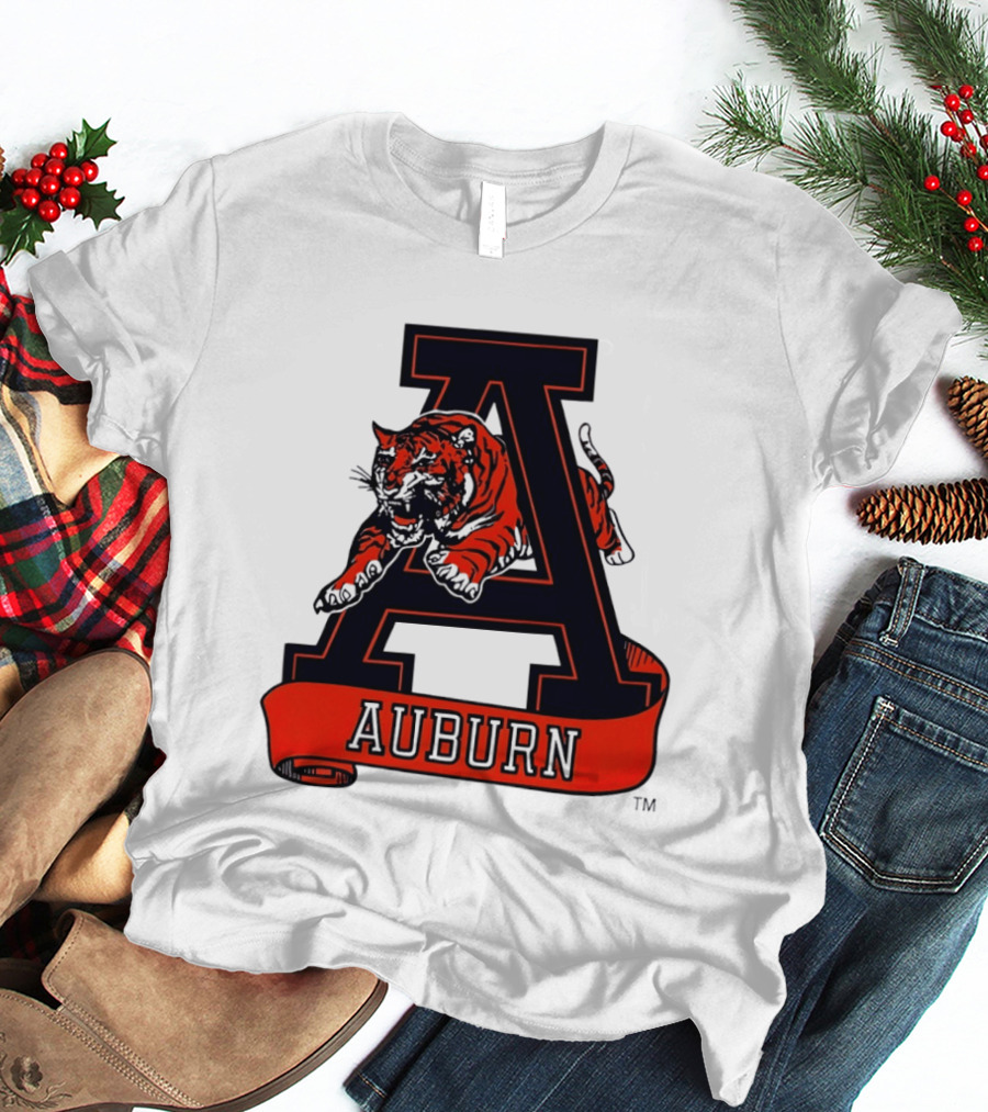 Auburn Tigers Auburn University Basketball NBA Team Spirit Tiger T-Shirt