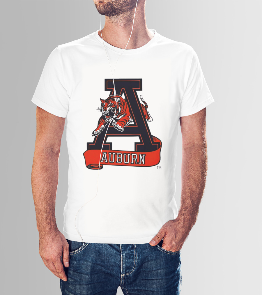 Auburn Tigers Auburn University Basketball NBA Team Spirit Tiger T-Shirt