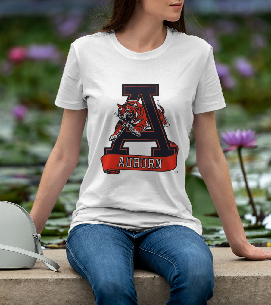 Auburn Tigers Auburn University Basketball NBA Team Spirit Tiger T-Shirt