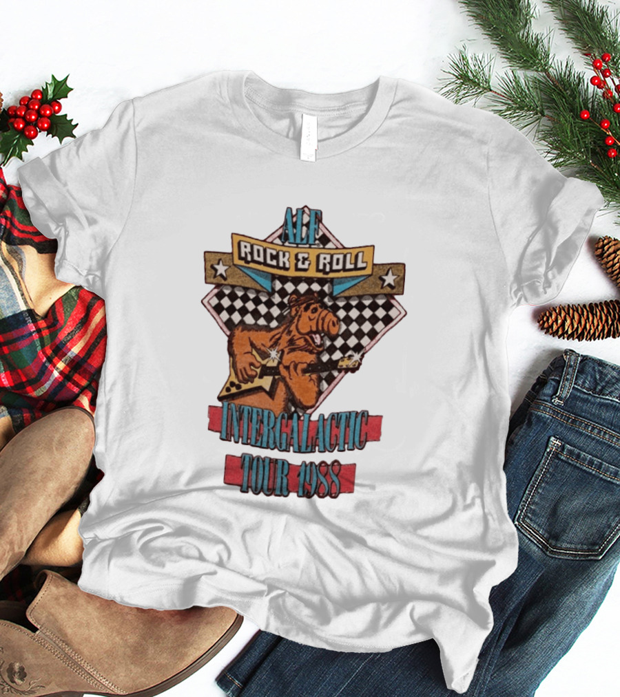 ALF Rock And Roll Intergalactic Tour 1988 T-Shirt