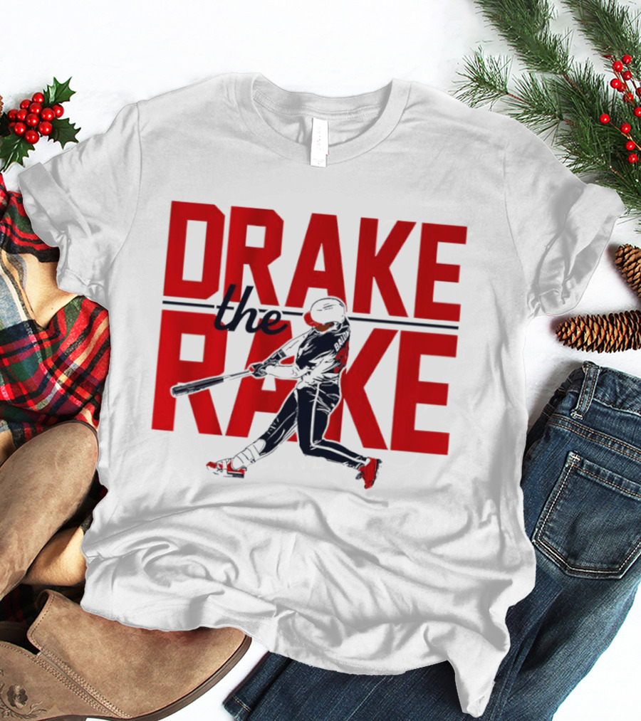 Drake Baldwin Drake The Rake Atlanta Braves Major League Baseball MLB 2026 T-Shirt