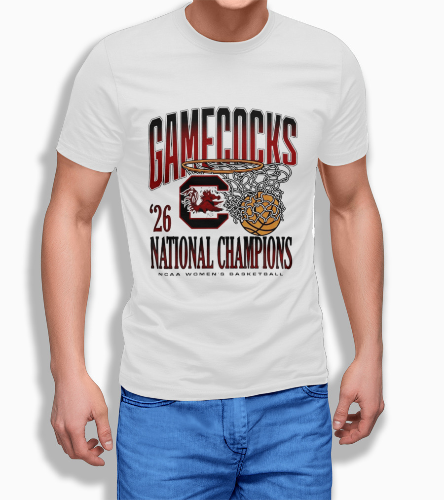 Gamecocks 2026 National Champions NCAA Women's Basketball T-Shirt
