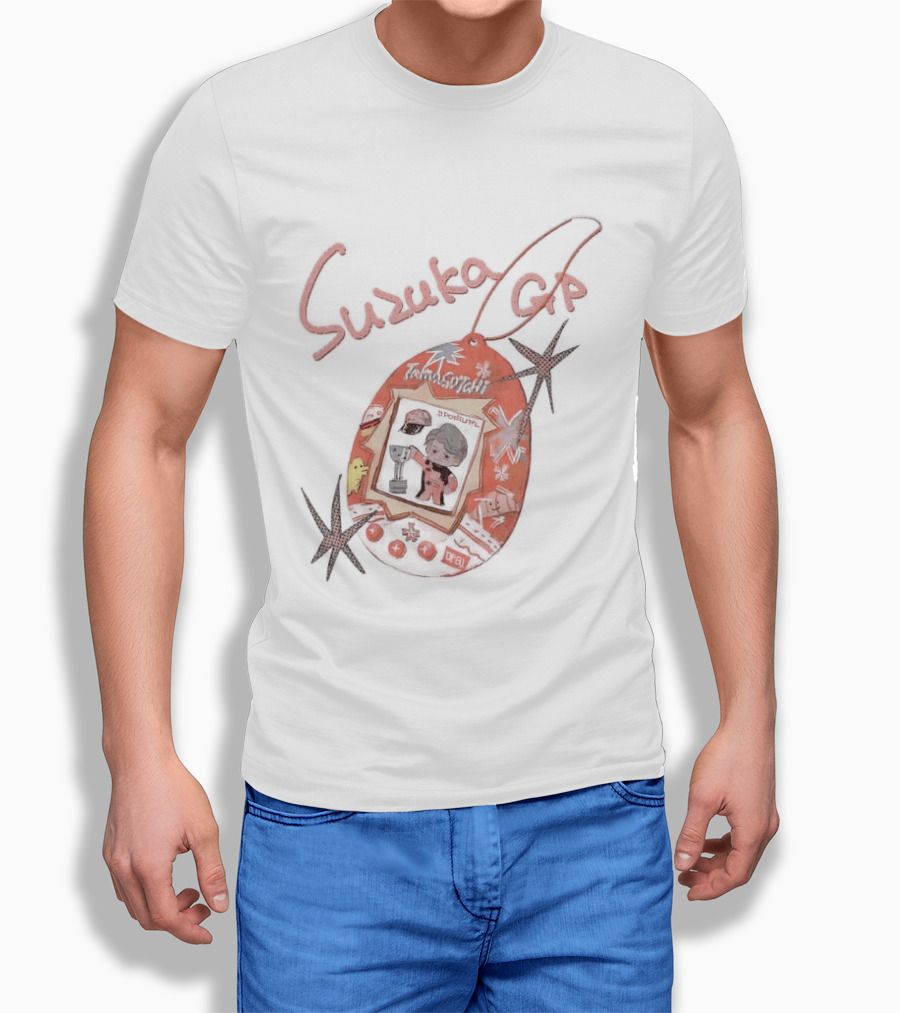 Suzuka GP Tamagotchi Virtual Pet Racing Device T-Shirt