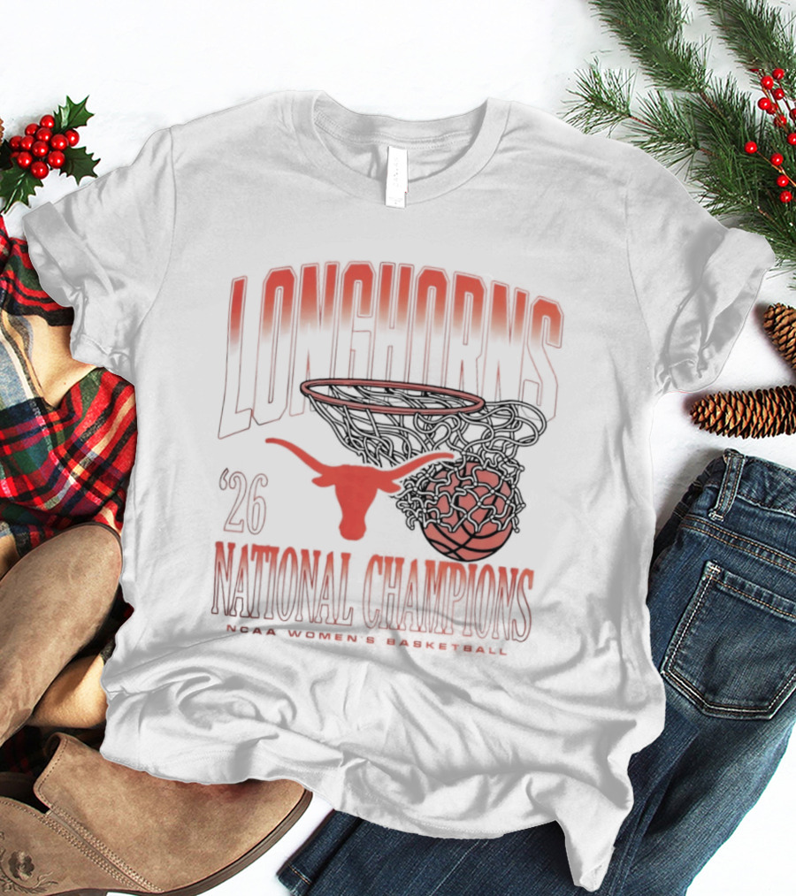 Longhorns Basketball 2026 National Champions T-Shirt