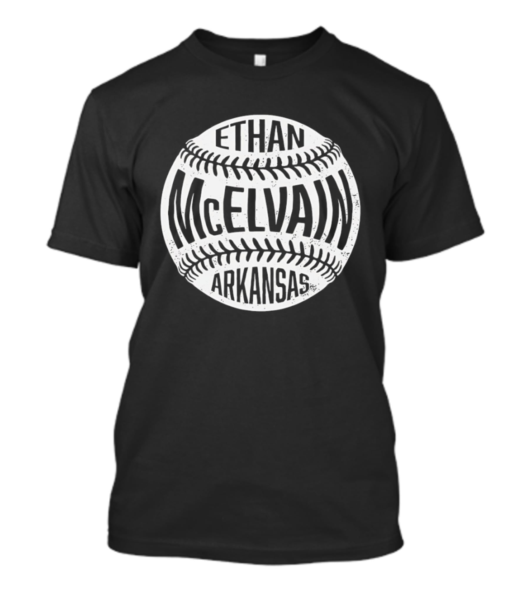 Arkansas Baseball Ethan McElvain T-Shirt