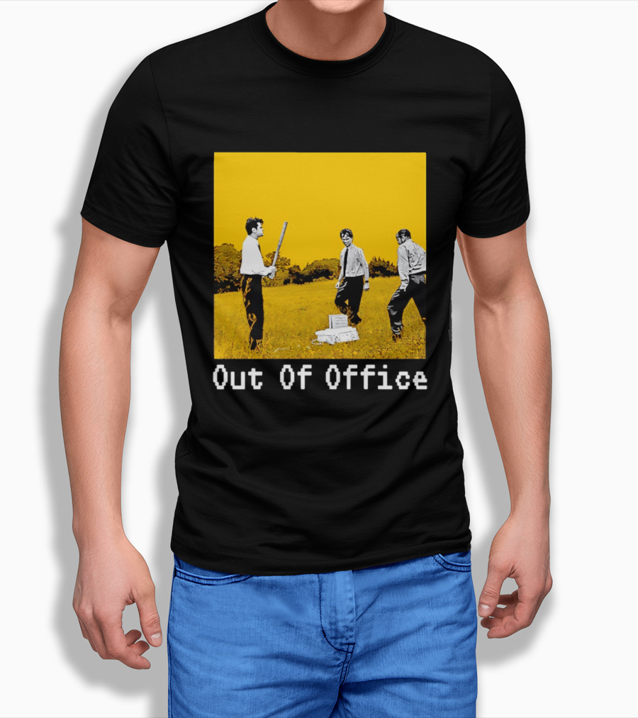 Out Of Office Space 1999 Printer Destruction Scene T-Shirt
