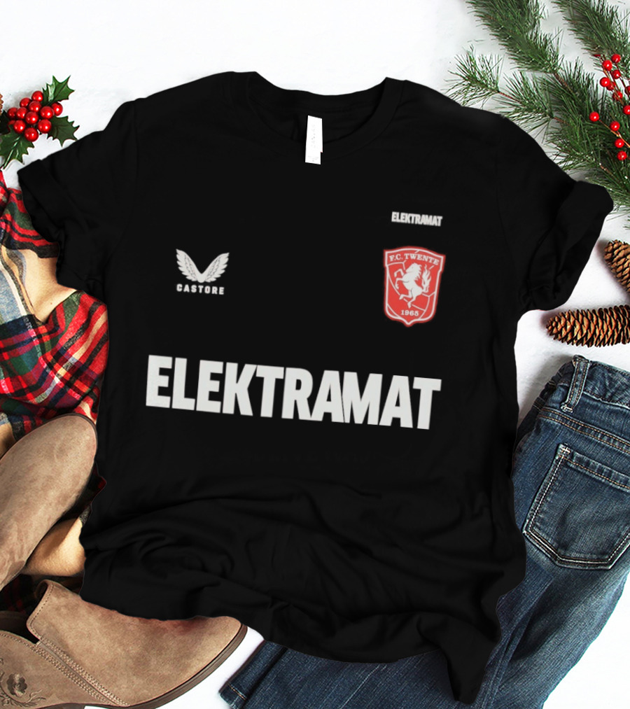 FC Twente 1965 Elektramat Castore T-Shirt