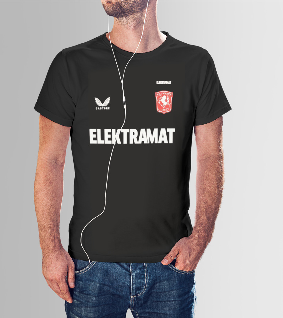FC Twente 1965 Elektramat Castore T-Shirt