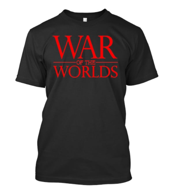 War Of The Worlds Red Lettering T-Shirt